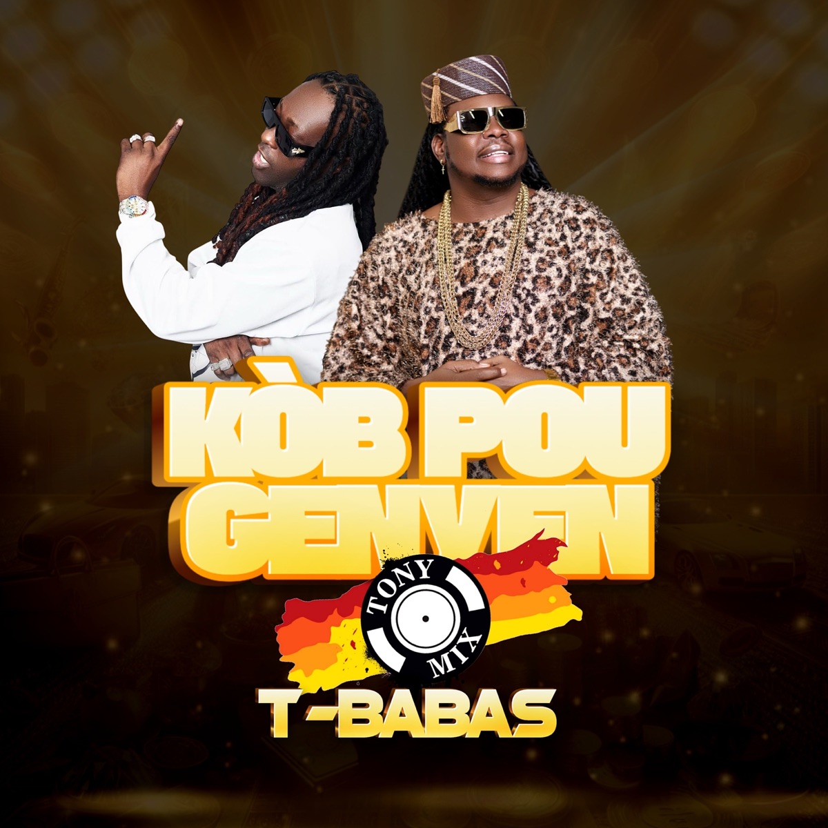 Kob Pou Genyen (feat. T-Babas) - Single by Tony Mix album cover