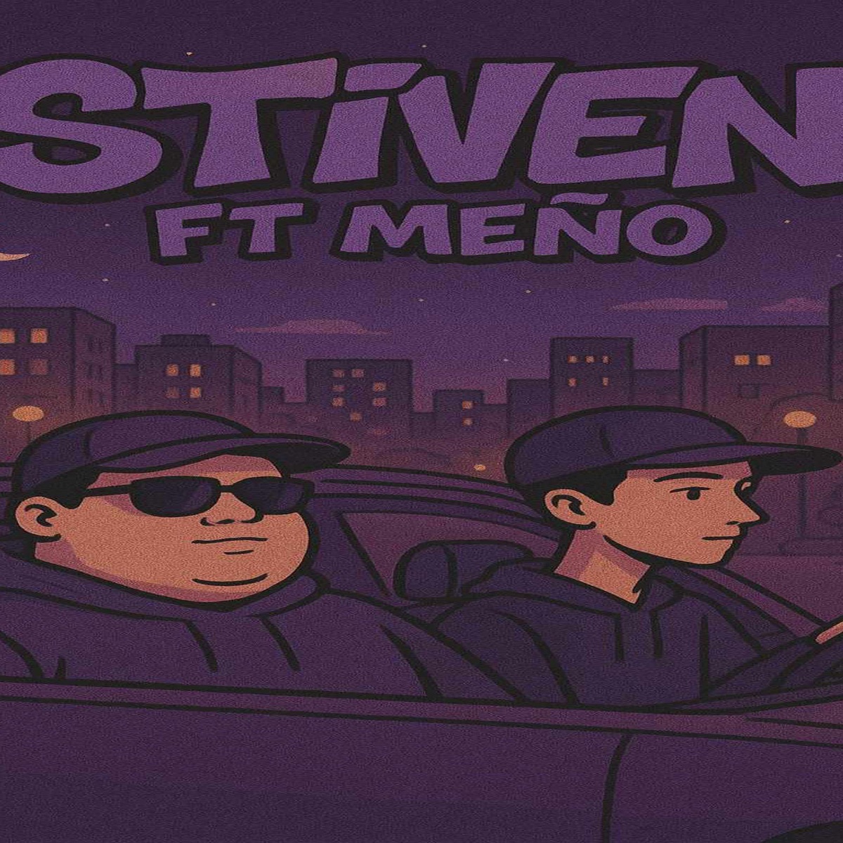 Imaginándote (feat. meño) - Single by stiven garcia album cover