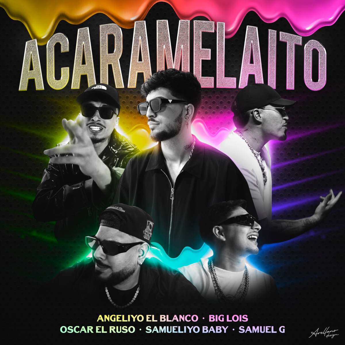 ACARAMELAITO (feat. Oscar el Ruso) - Single by Angeliyo El Blanco, Samueliyo Baby, Big Lois & Samuel G album cover