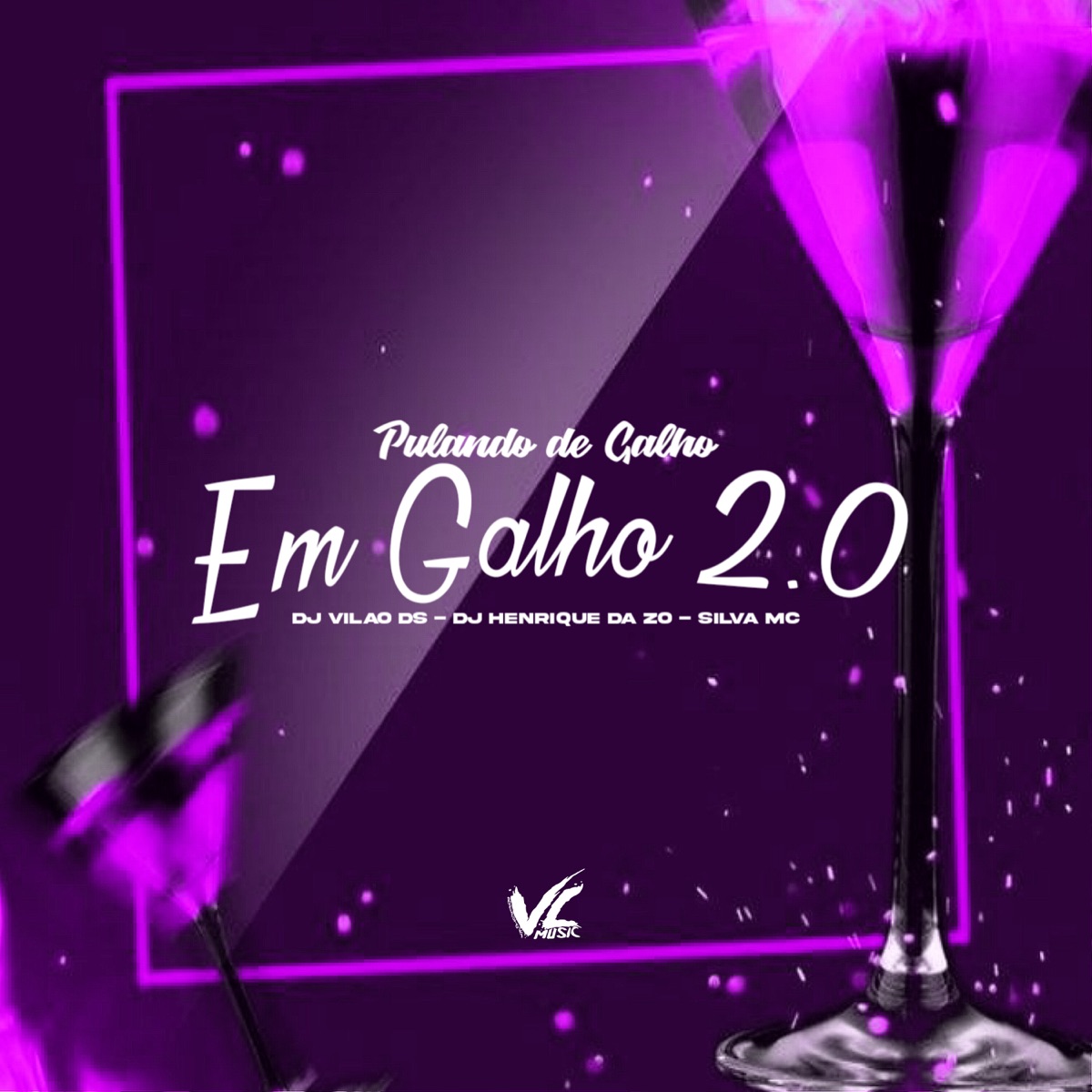 Pulando de Galho em Galho 2.0 - Single by DJ VILAO DS, DJ HENRIQUE DA ZO & Silva MC album cover