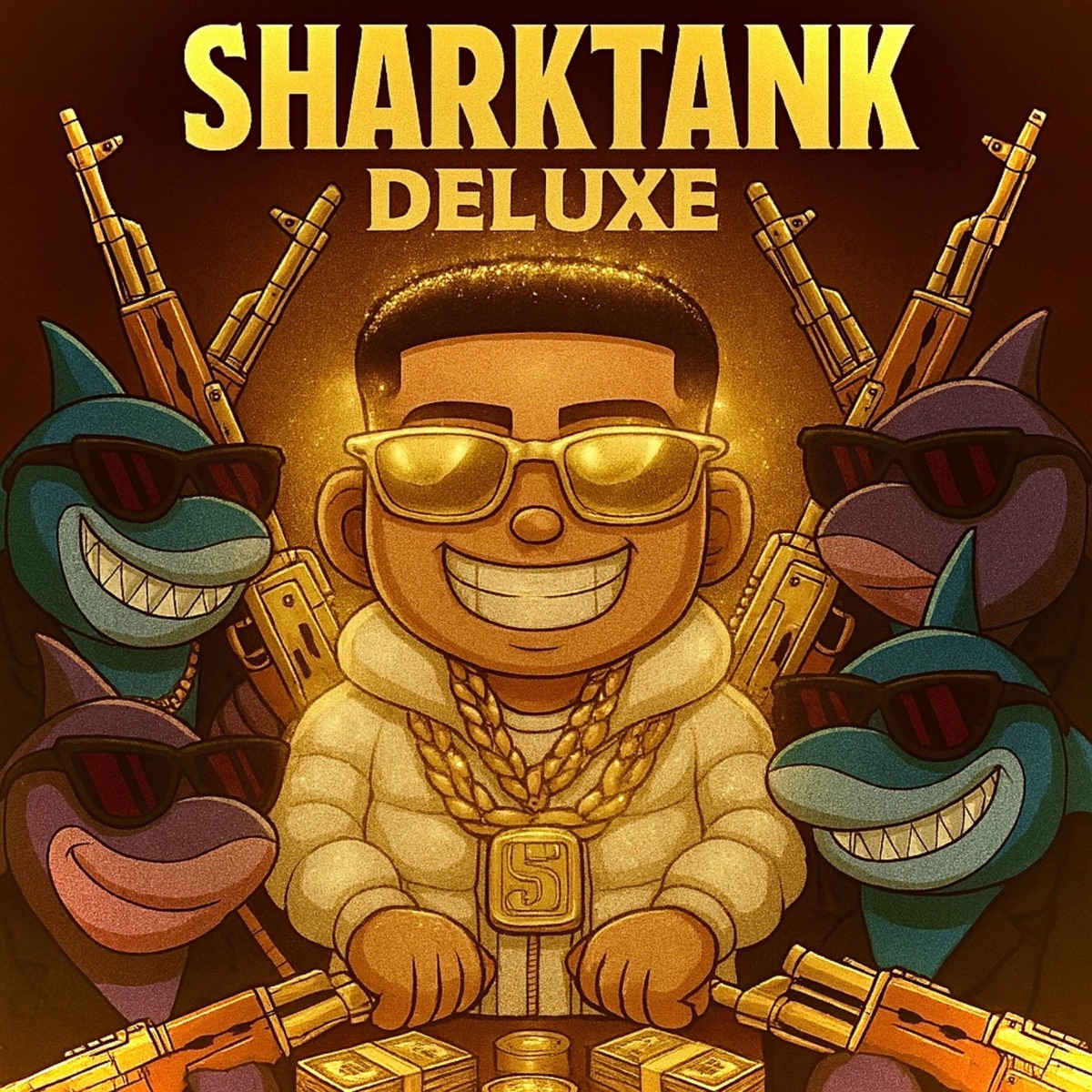 Reptiliano - Single by Shark47 album cover