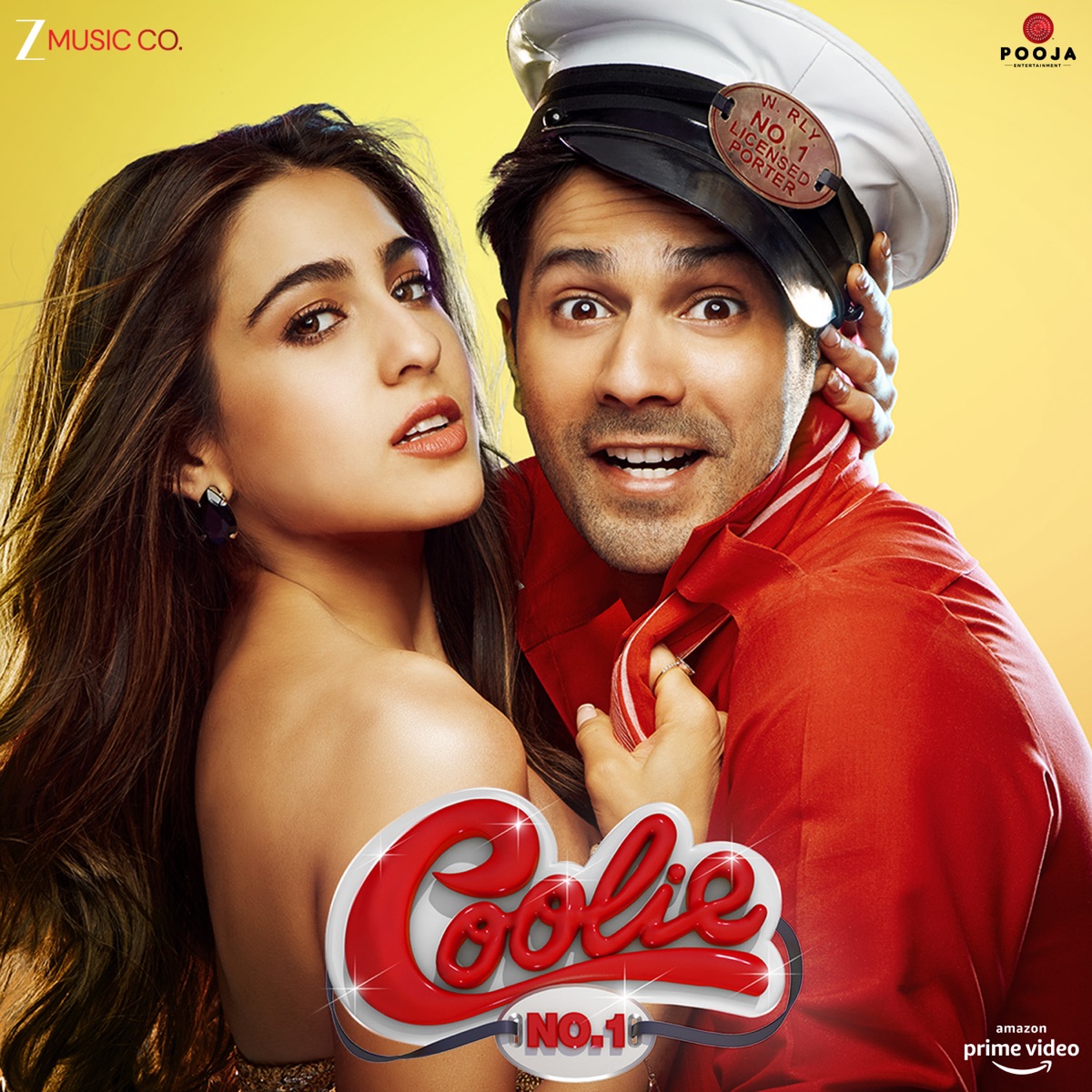 Coolie No. 1 (Original Motion Picture Soundtrack) by Javed Mohsin, Tanishk Bagchi & Farhad Samji album cover