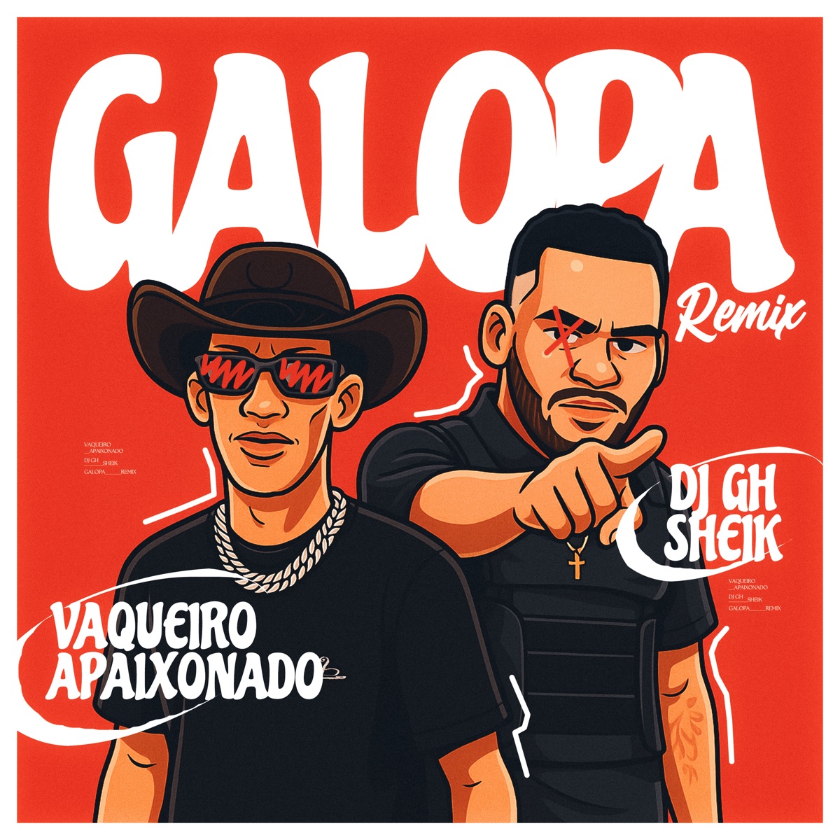 Galopa (Remix) - Single by DJ GH Sheik, Liu Beatz, Tropa da W&S & Vaqueiro Apaixonado album cover
