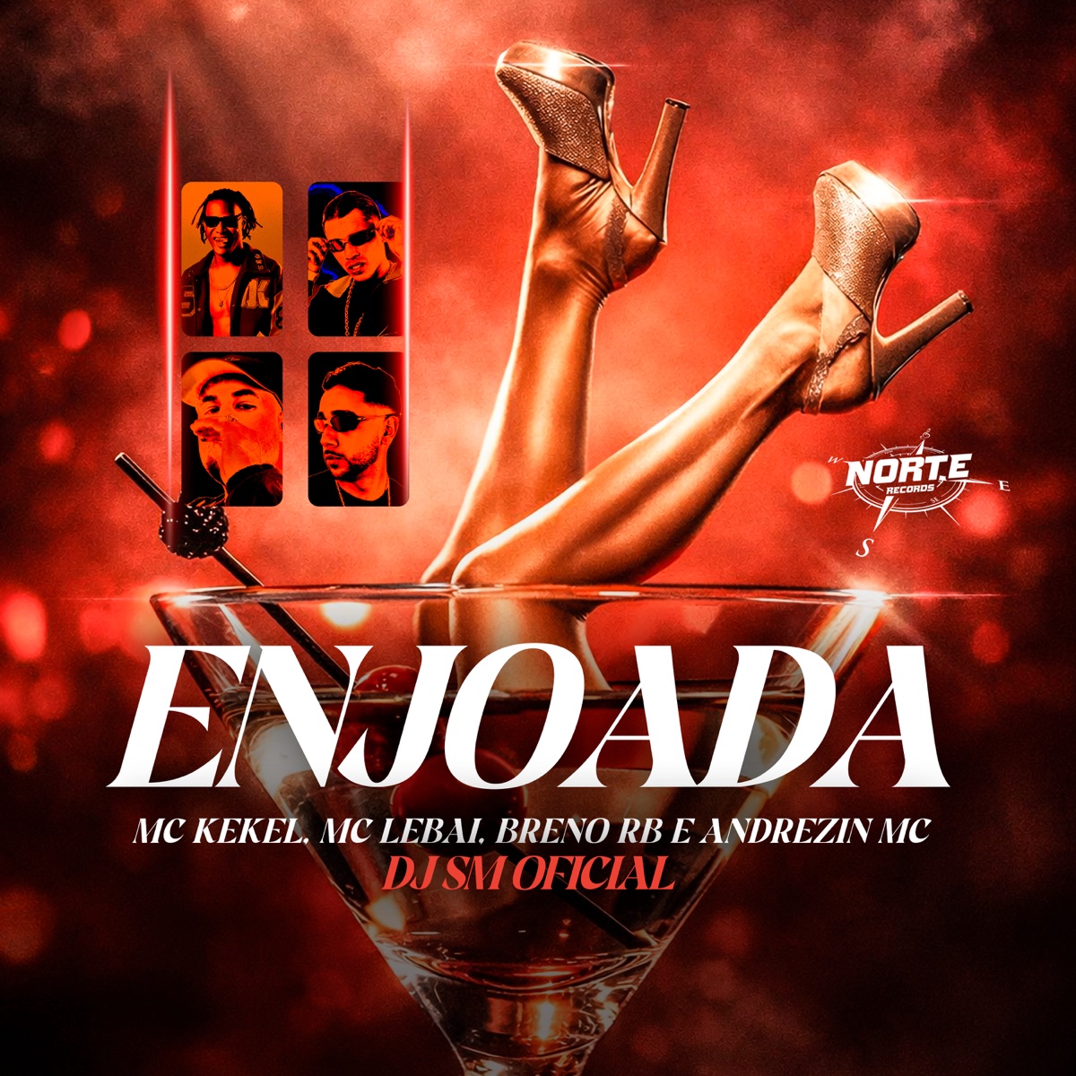 Enjoada (feat. BRENO RB) - Single by Andrezin Mc, Mc Lebai & Mc Kekel album cover