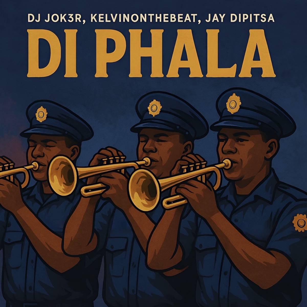 Di Phala - Single by Dj Jok3r, KelvinOnTheBeat & Jay Dipitsa album cover