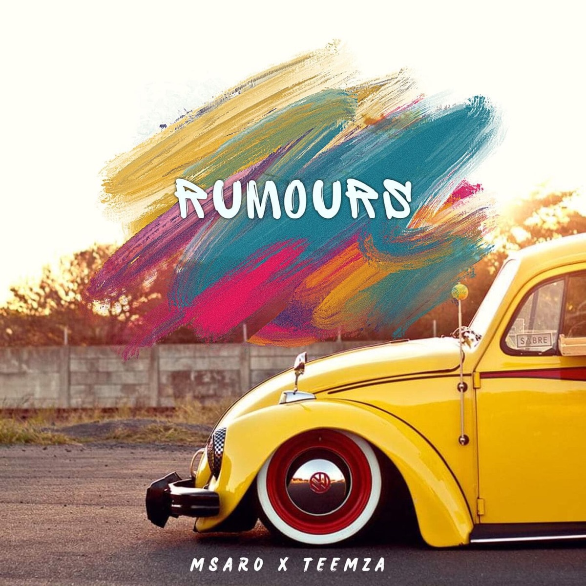 Rumours (feat. Tshiamo Pride Malele) - Single by Msaro & Teemza album cover
