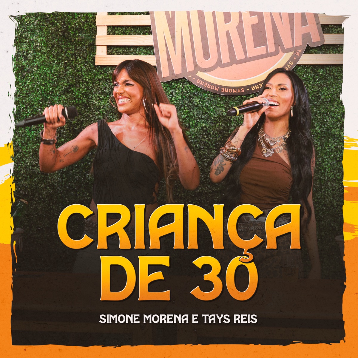 Criança de 30 - Single by Simone Morena & Tays Reis album cover