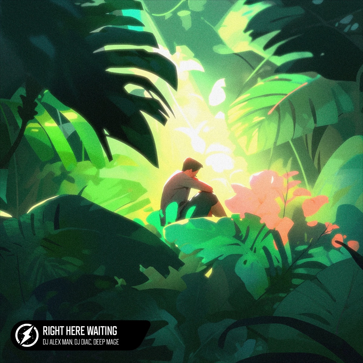 Right Here Waiting - Single by DJ Alex Man & Dj Diac album cover