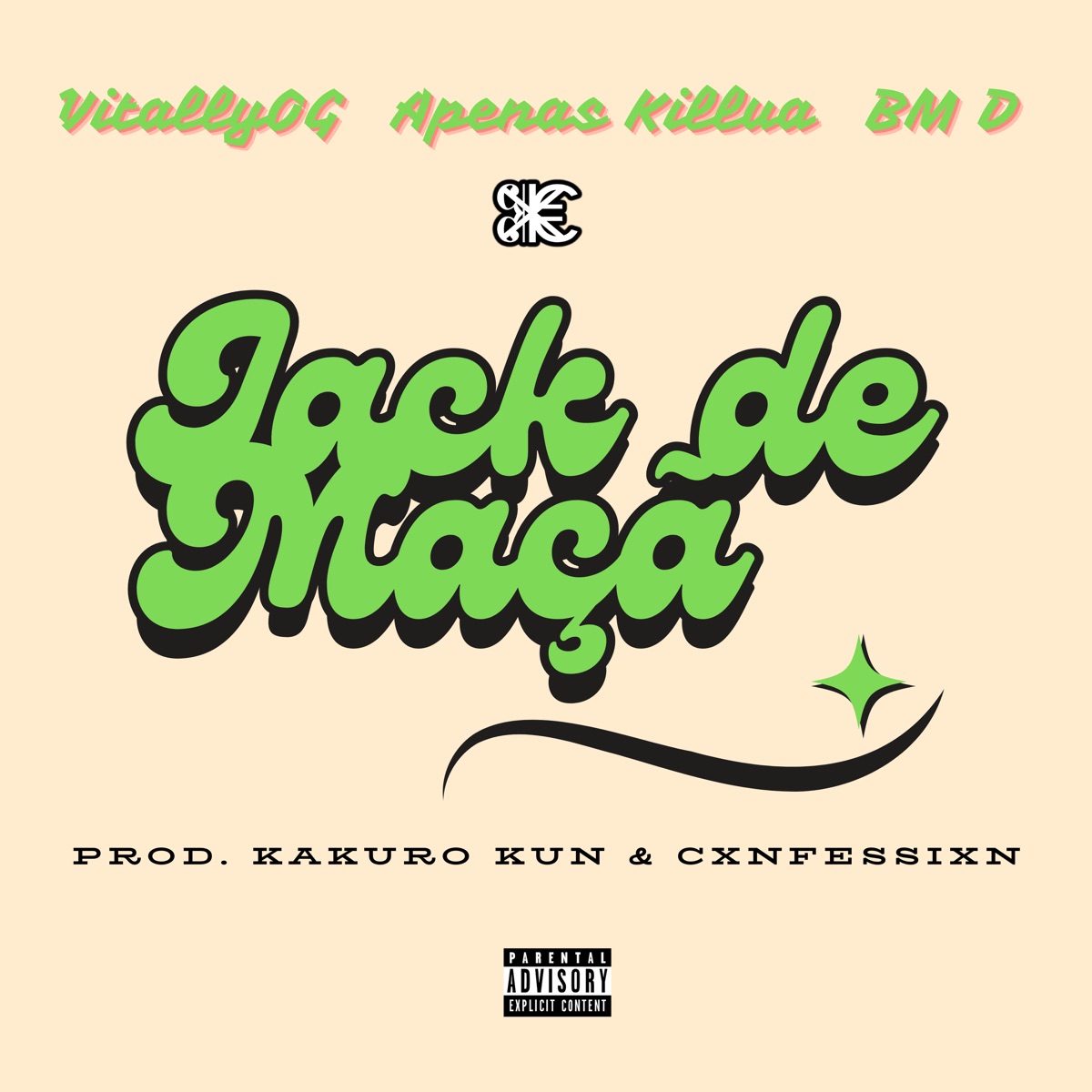 Jack de Maçã - Single by BM D, BXC Style & Apenas Killua album cover