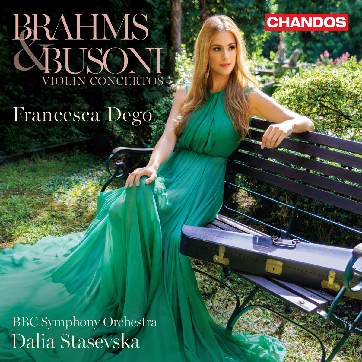 Brahms & Busoni Violin Concertos by Francesca Dego, BBC Symphony Orchestra & Dalia Stasevska album cover