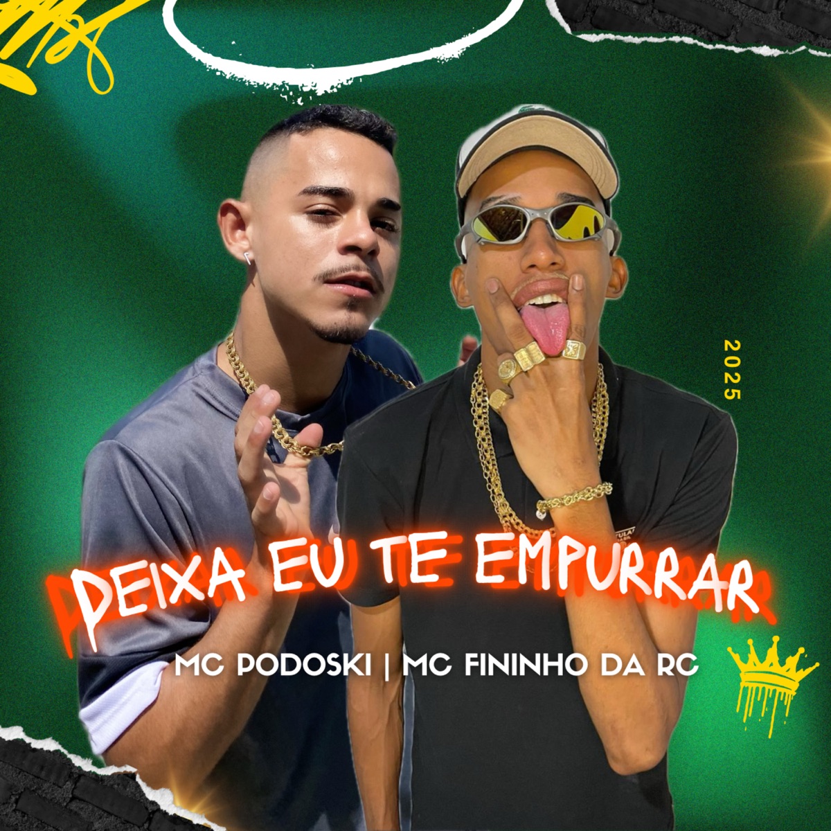 Deixa Eu Te Empurrar - Single by Mc Podoski & Mc Fininho Da RC album cover