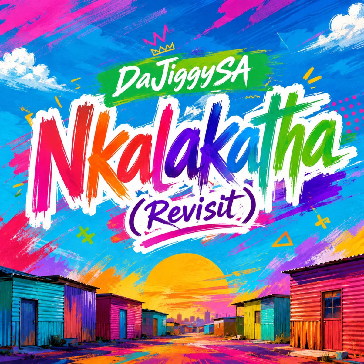 Nkalakatha (Revisit) - Single by DaJiggySA album cover