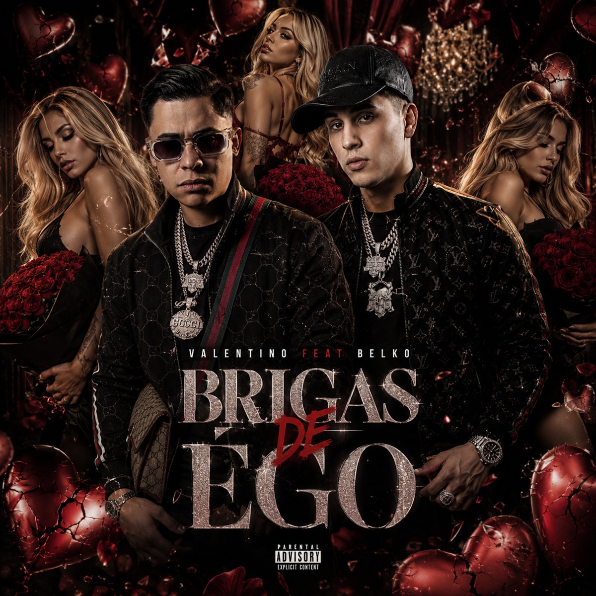Brigas de Ego - Single by VALENTINO album cover