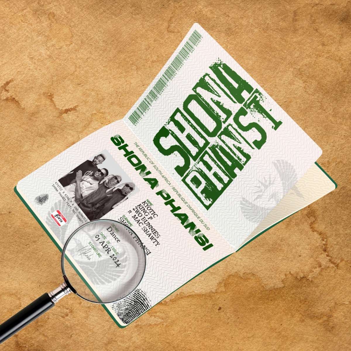 Shona Phansi (feat. Mac Shawty) - Single by kyotic, 2woBunnies & King P album cover