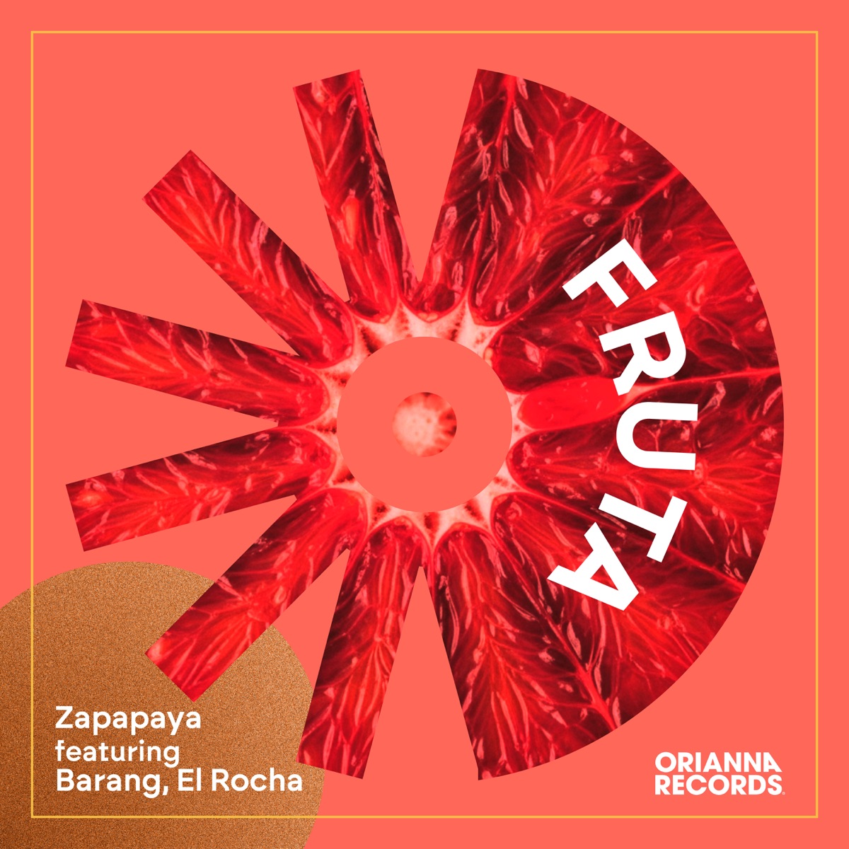 Fruta - Single by Zapapaya, Barang & El Rocha album cover