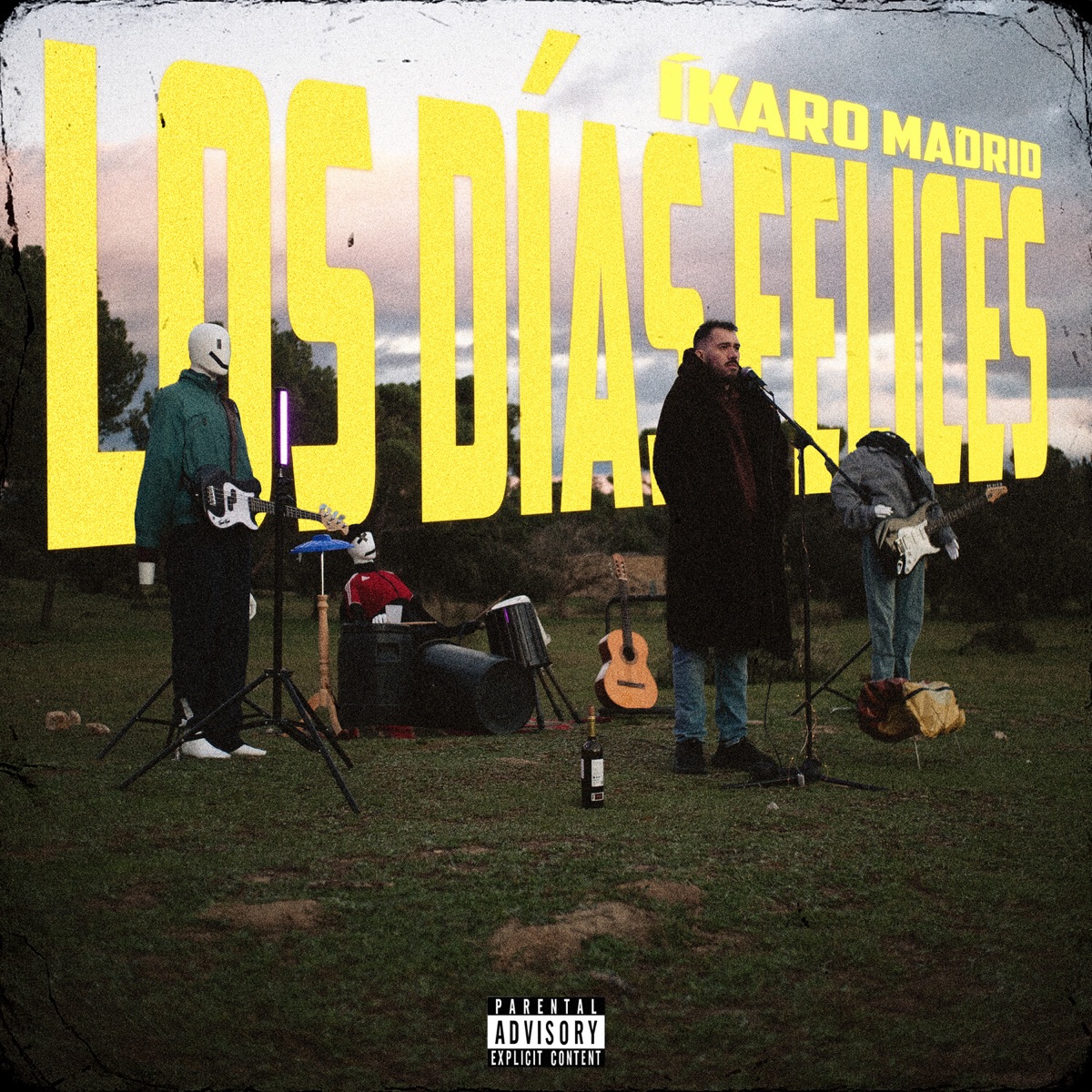 Los Días Felices :) - Single by ÍKARO MADRID & German Rid album cover
