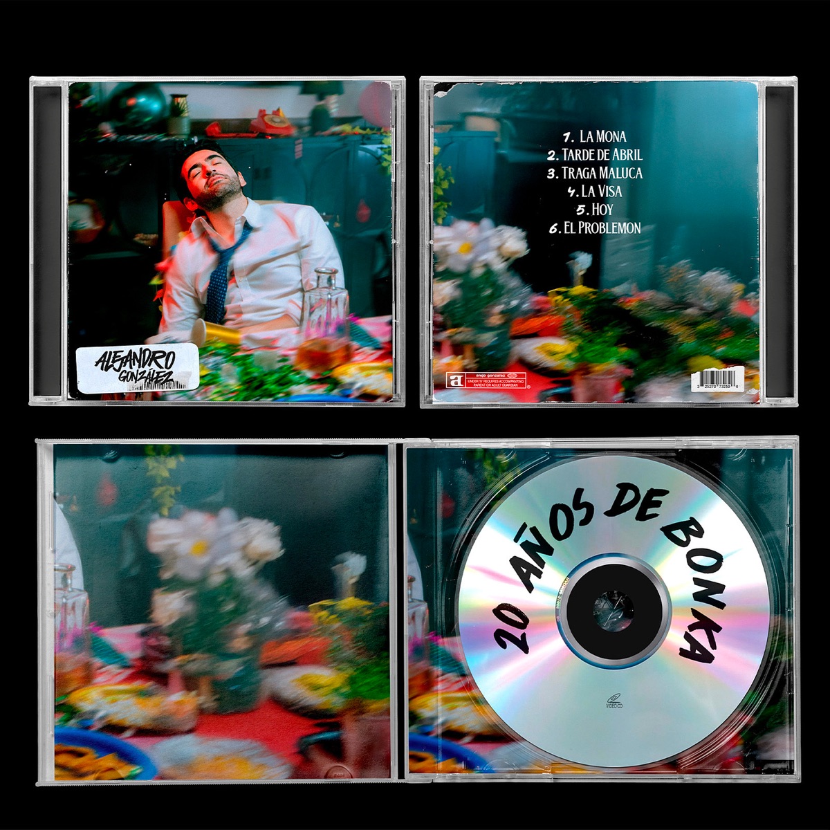 20 Años De Bonka - EP by Alejandro González & Bonka album cover