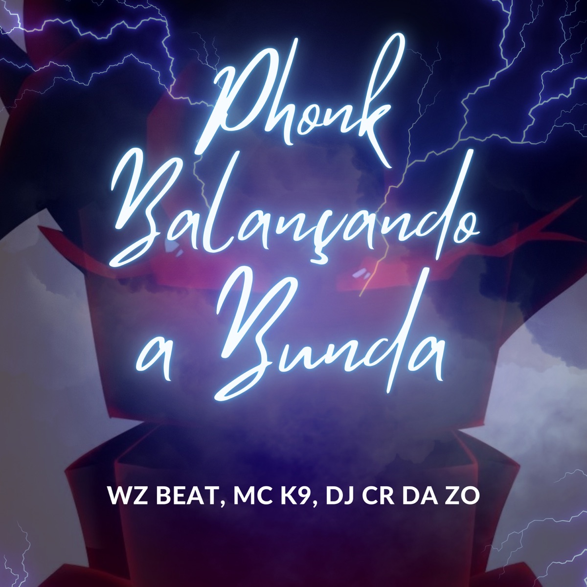 Balançando a Bunda (Phonk) - Single by WZ Beat, MC K9 & Dj CR da ZO album cover