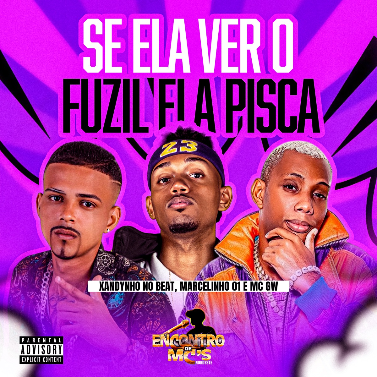 SE ELA VER O FUZIL ELA PISCA - Single by Xandynho no Beat, MARCELINHO 01 & Mc Gw album cover
