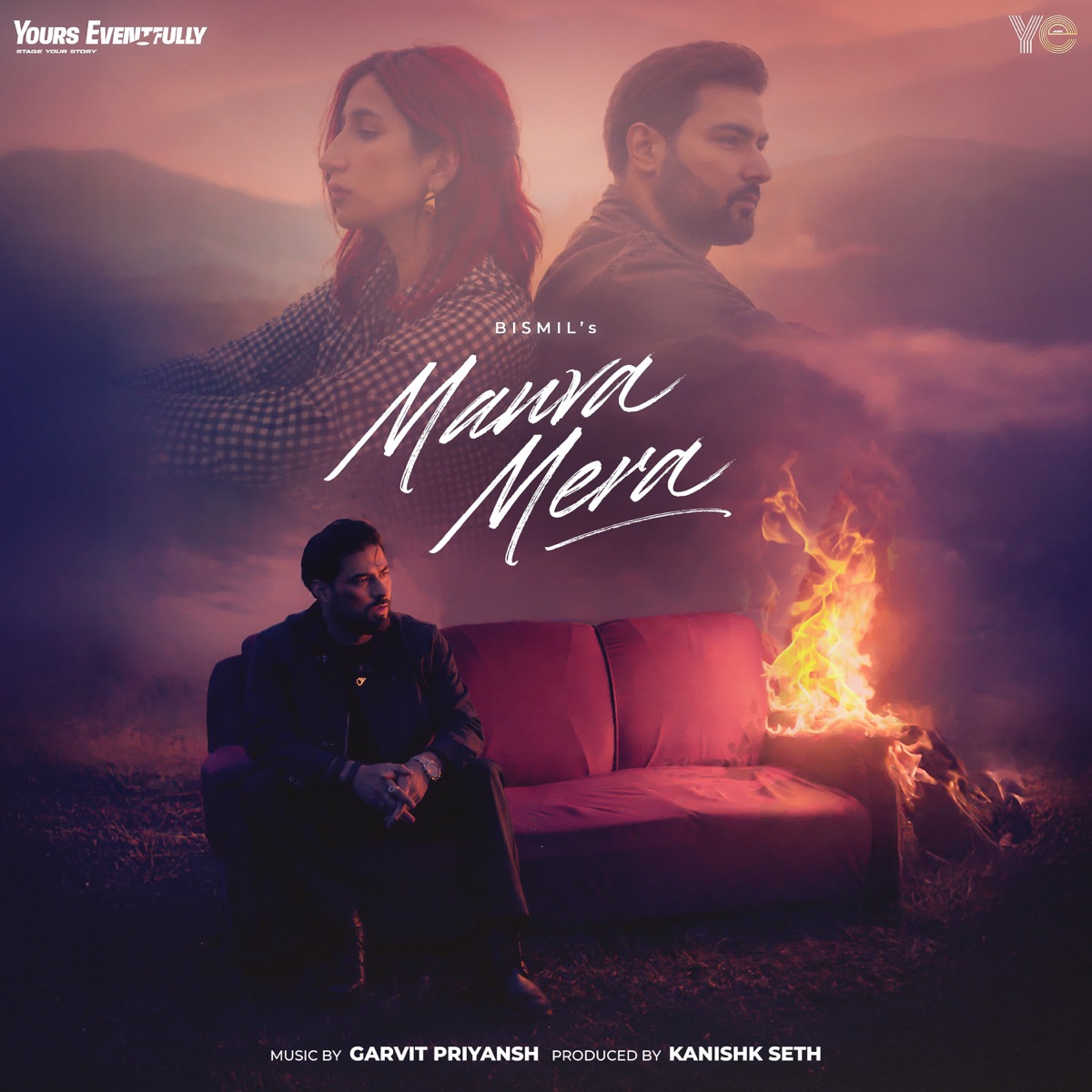 Manva Mera - Single by Bismil, Garvit - Priyansh & Kanishk Seth album cover