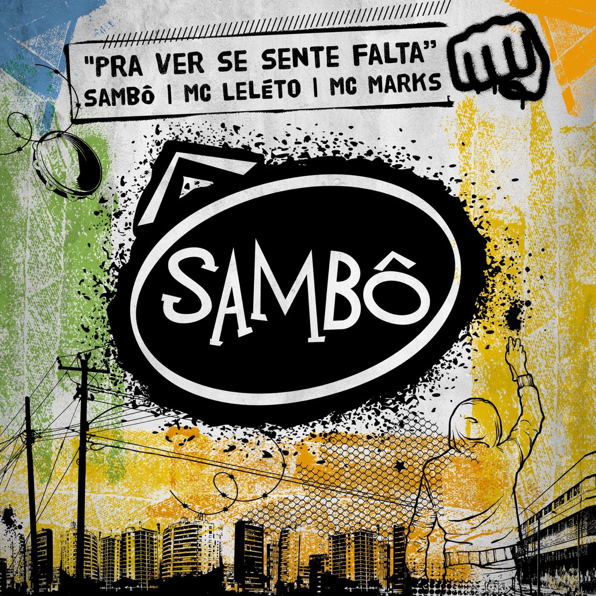 Pra Ver Se Sente Falta - Single by Sambô, MC Leleto & MC Marks album cover