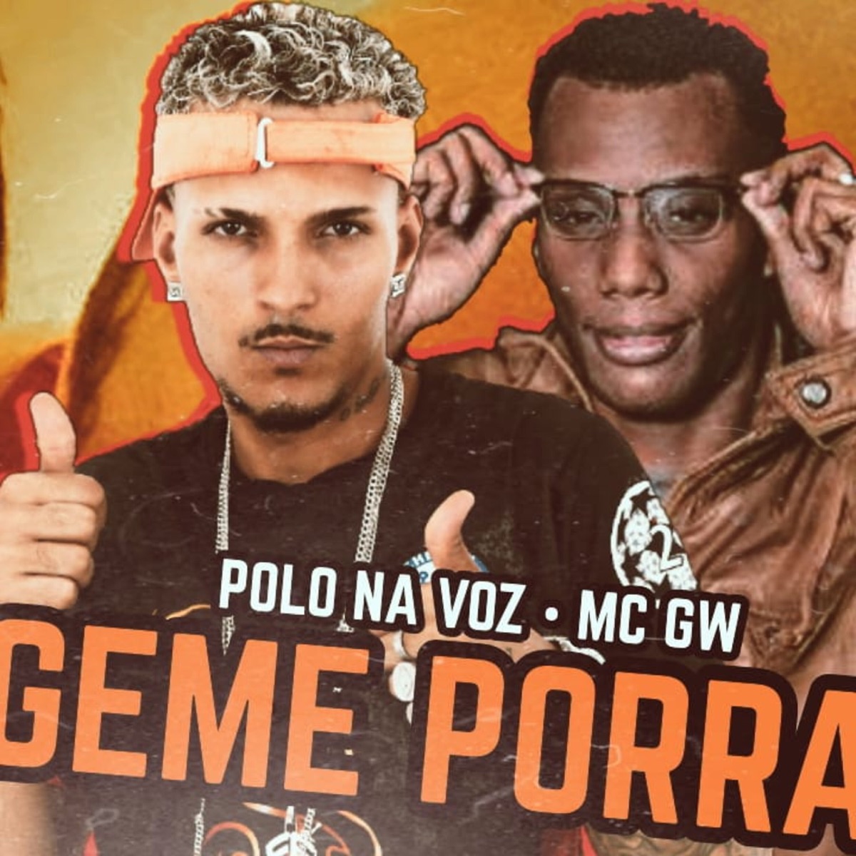 Geme Porra (feat. MC GW) - Single by Polo na voz album cover