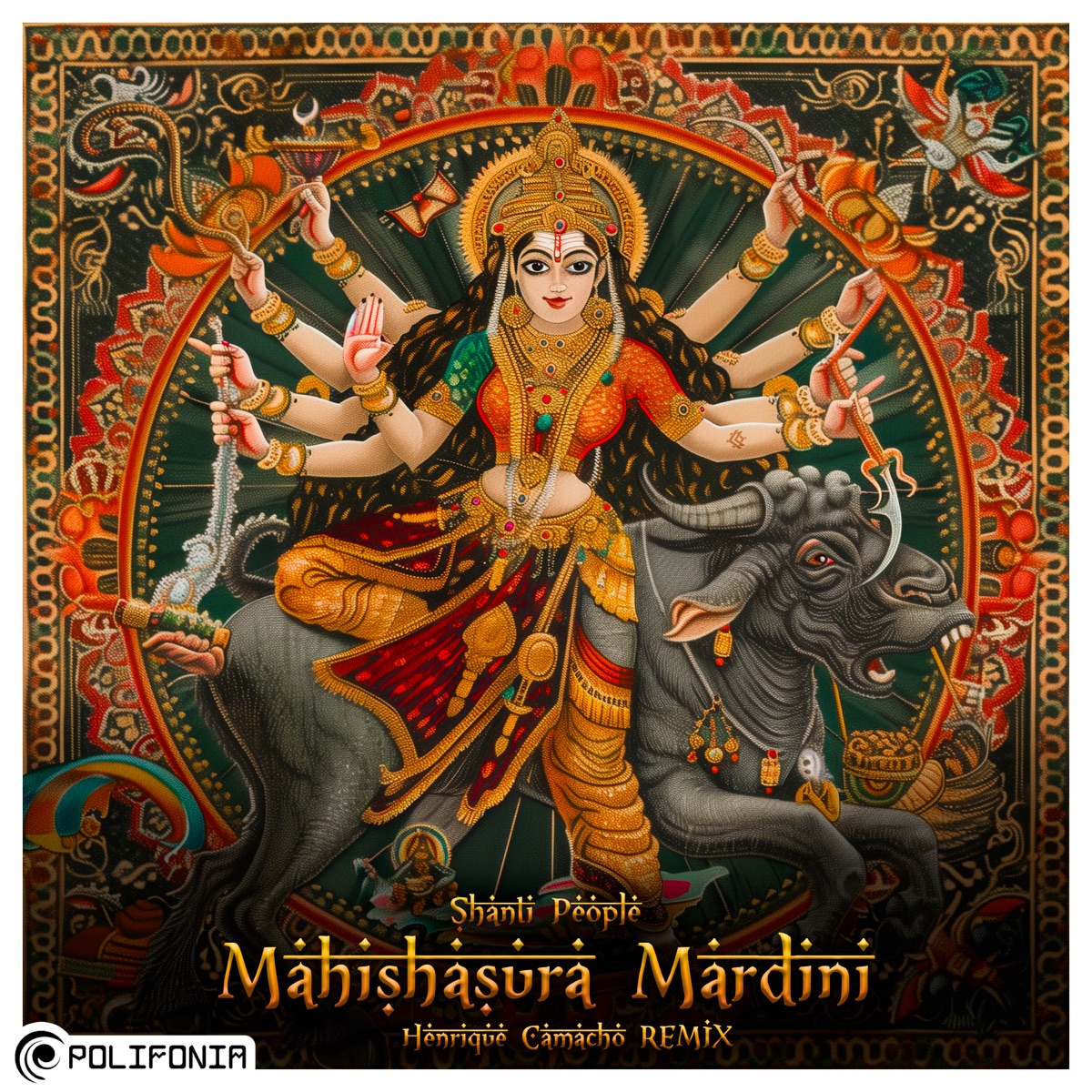 Mahishasura Mardini - Single by Shanti People & Henrique Camacho album cover