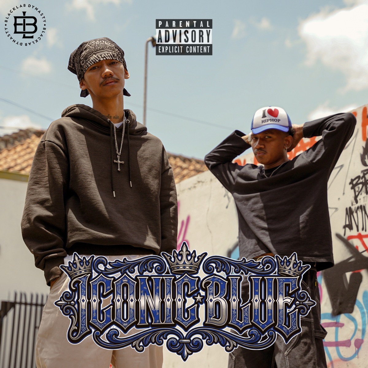 ICONIC BLUE - Single by Chandrakilla & GOOAK album cover