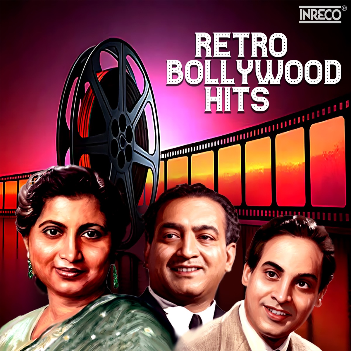 Retro Bollywood Hits - EP by Pahari Sanyal, Utpala Sen, Asit Baran & Bharati Devi album cover