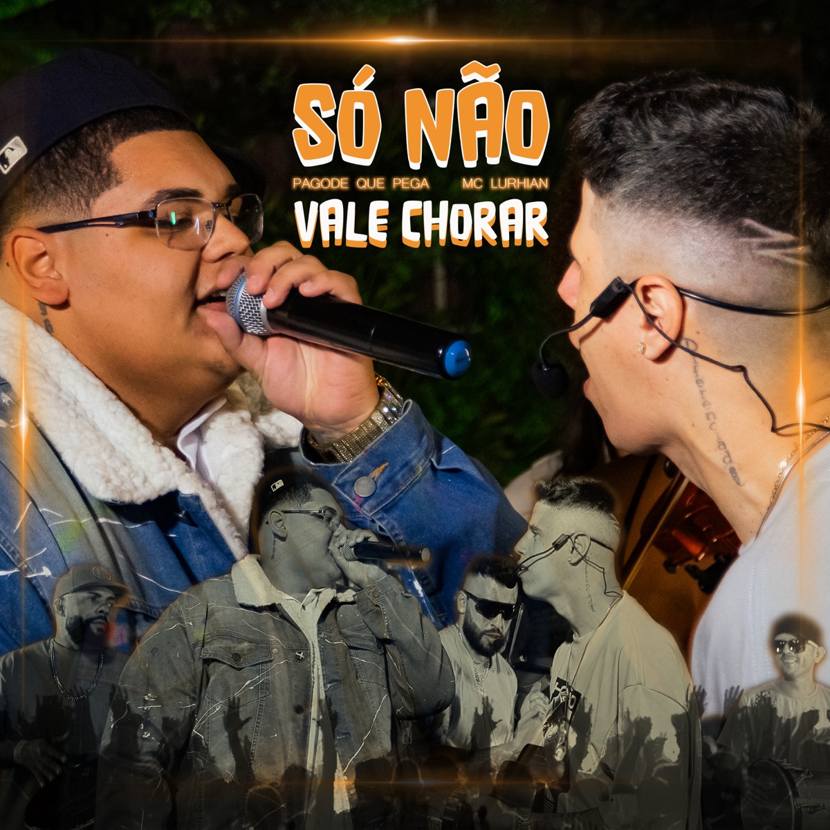 Só Não Vale Chorar - Single by PAGODE QUE PEGA & MC Lurhian album cover