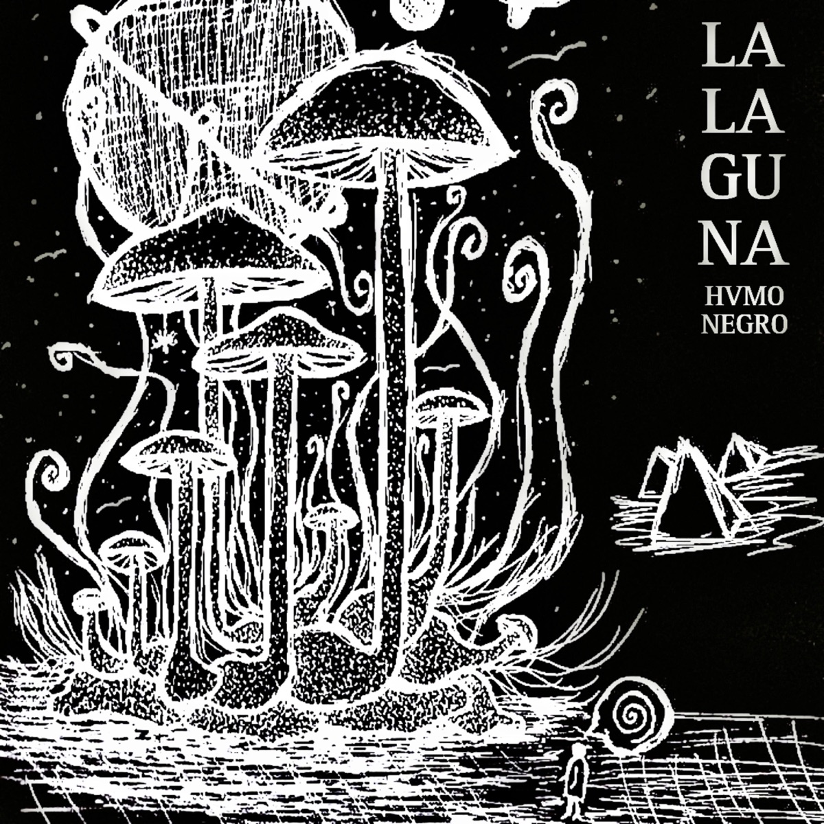 Hvmo Negro - EP by La Laguna album cover