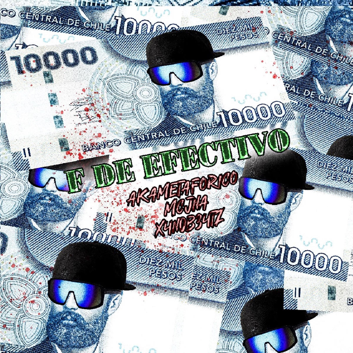 F De Efectivo (feat. akaMetafórico & X4N0B34TS) - Single by McJna album cover