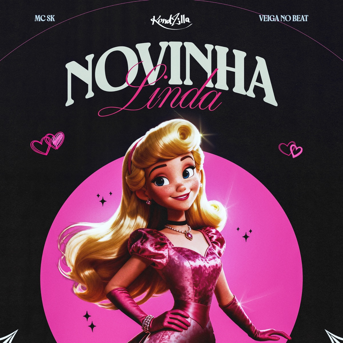 Novinha Linda - Single by Veiga no beat & Mc Sk album cover