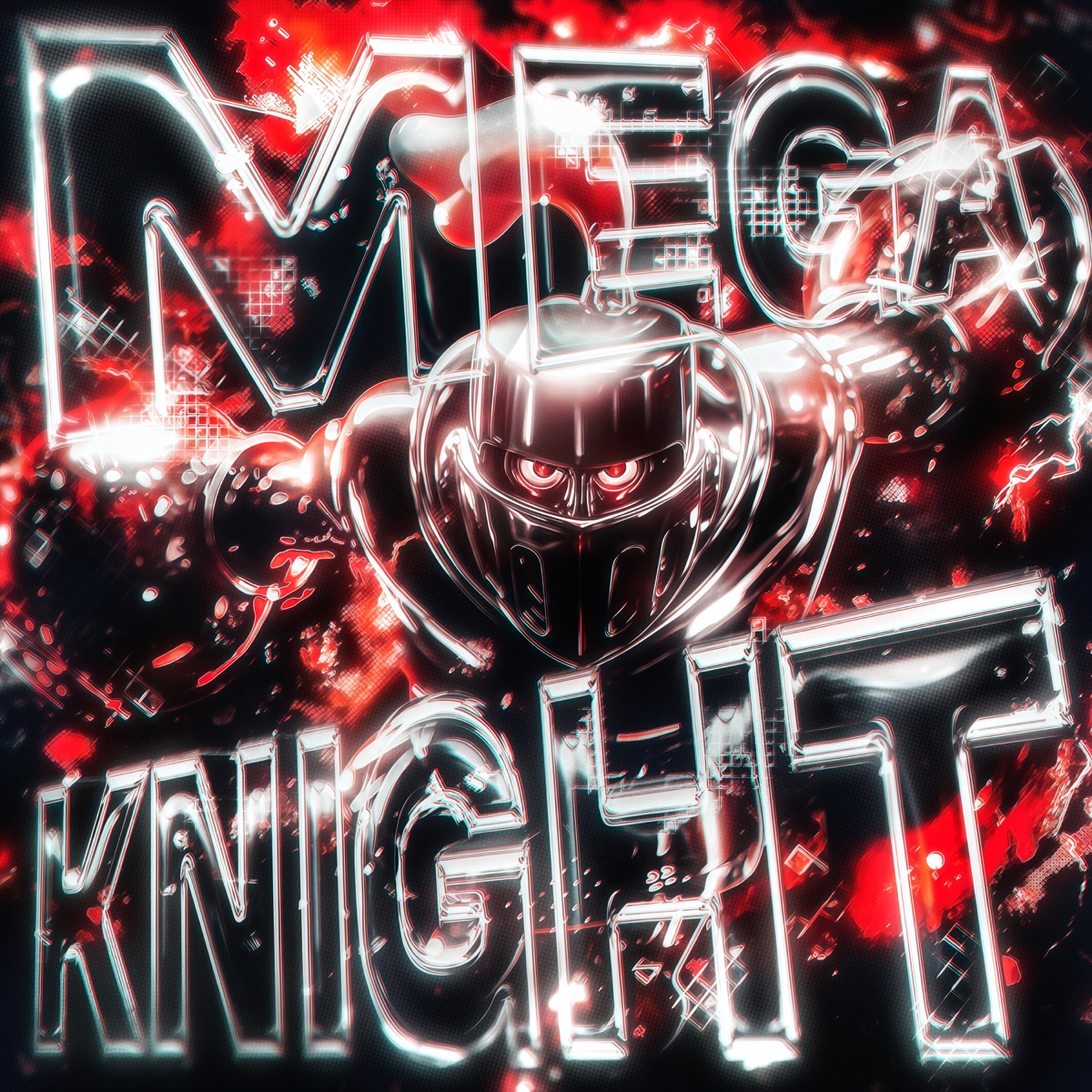MEGA KNIGHT - Single by ONELXST & LXNTXR album cover
