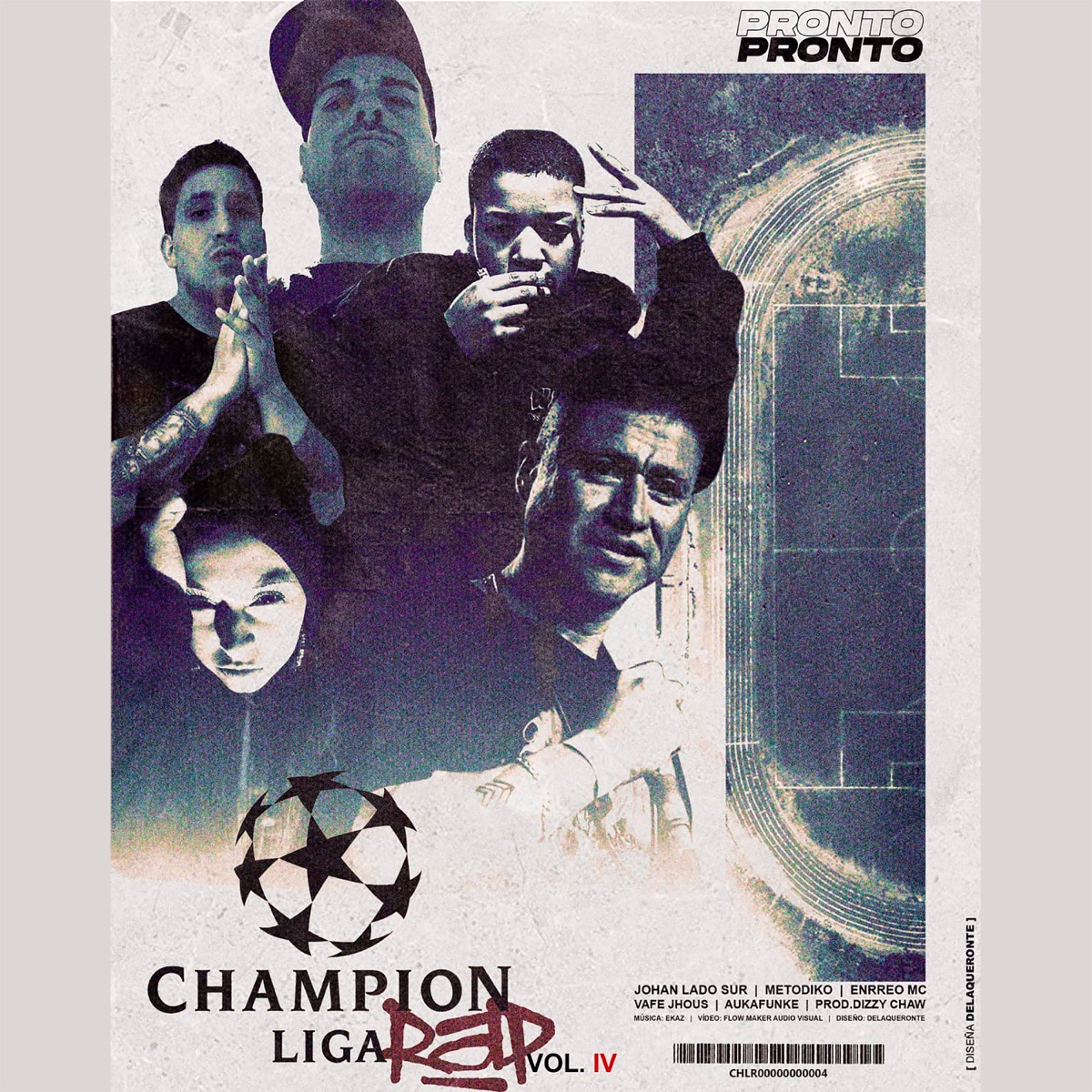 Champion Liga, Vol. 4 (feat. Johan Ladosur, Metodiko, Vafe Jhous, AWKA FUNKE & Enrreo Mc) - Single by Isuenabien album cover