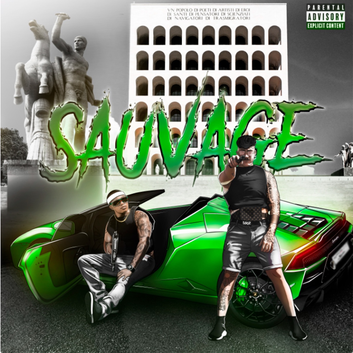 SAUVAGE - Single by Ion & Sayanbull album cover