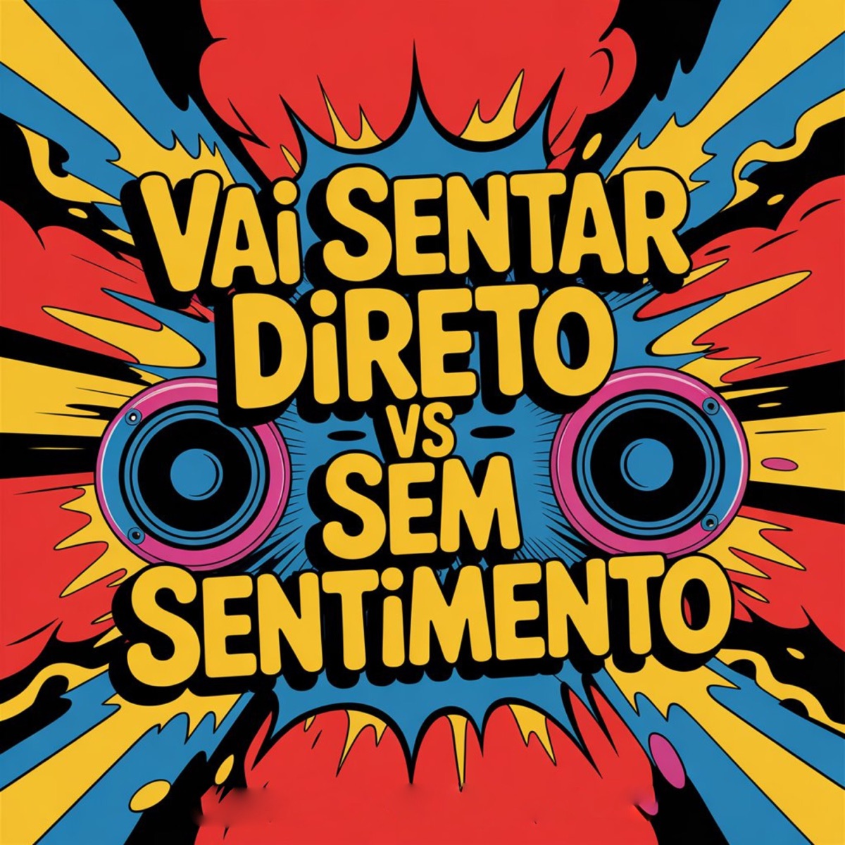 Vai Sentar Direto Vs Sem Sentimento - Single by MC Faat & Rd Sucessada Oficial album cover