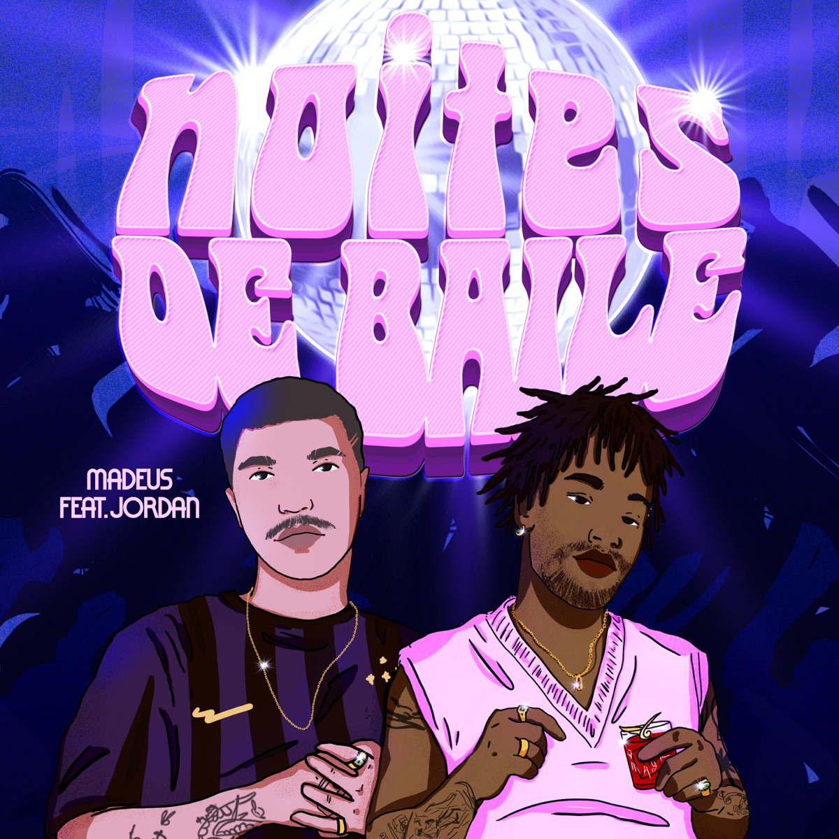 Noites de Baile - Single by Madeus & Jordan Crowther album cover