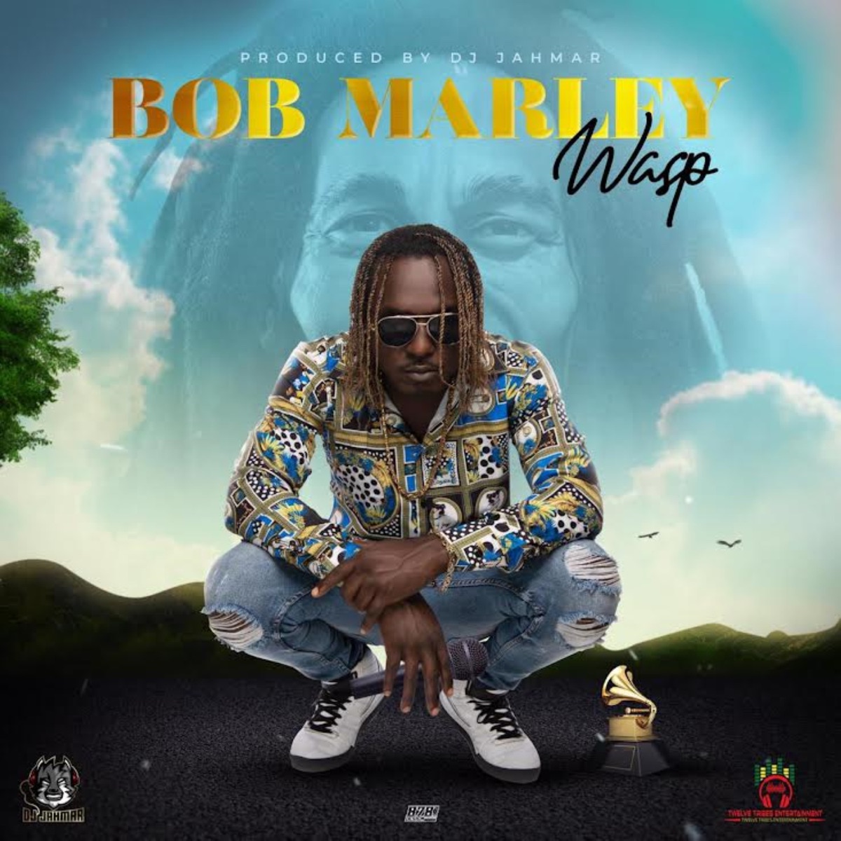Bob Marley - Single by Dj Jahmar & Wasp album cover