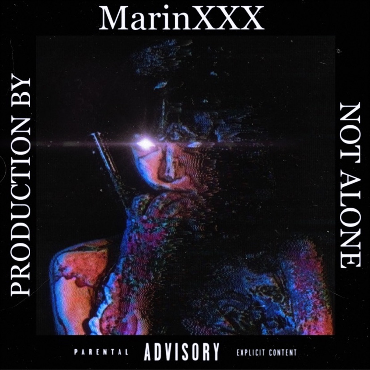 NOT ALONE - Single by MarinXXX album cover