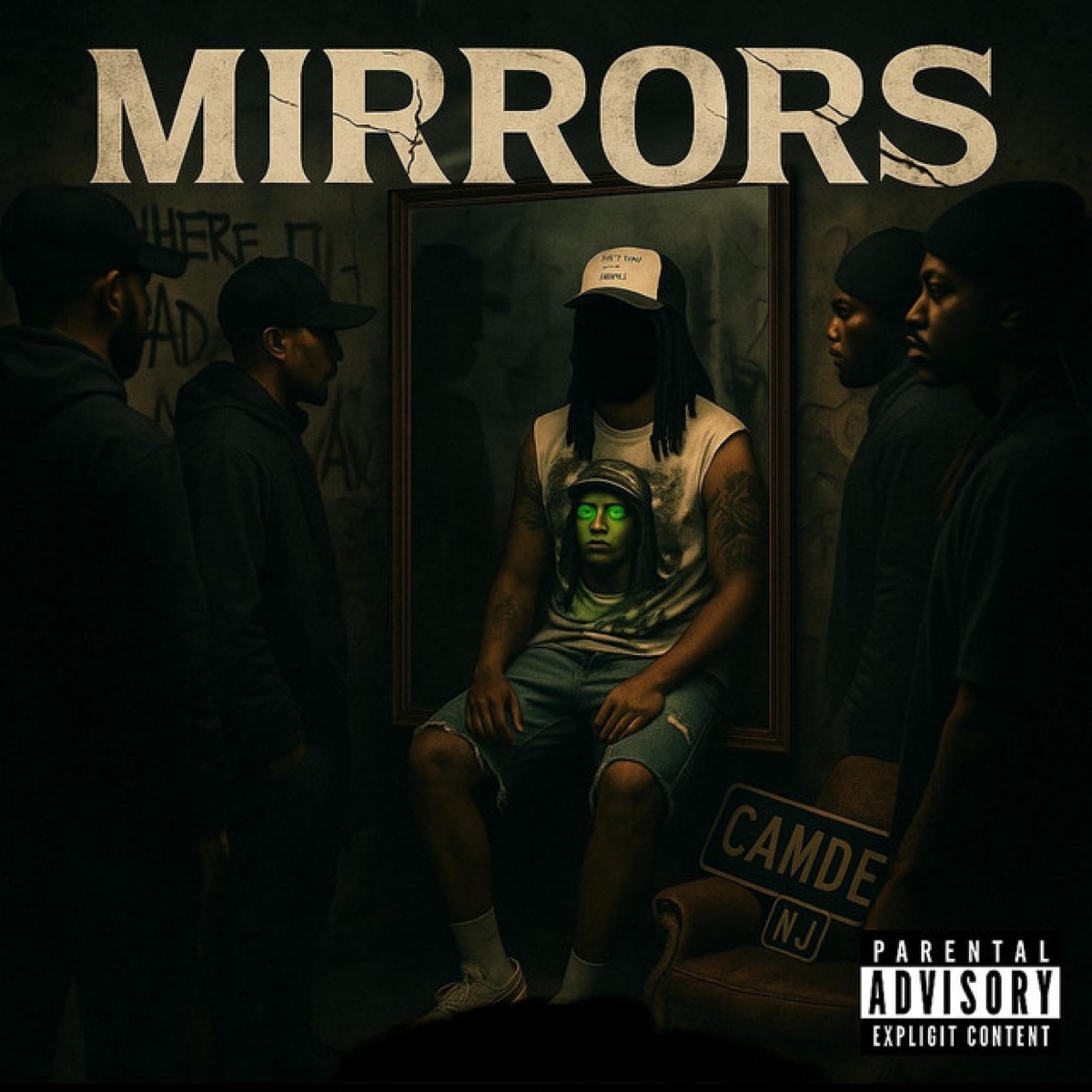 Mirrors (feat. Lo1300) - Single by Officialpopout album cover