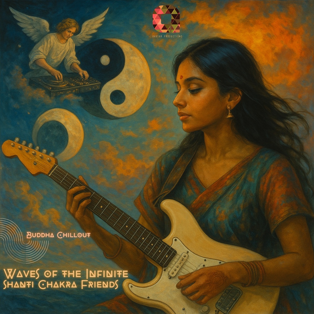 Waves of the Infinite (Buddha Chillout) - Single by Shanti Chakra Friends album cover