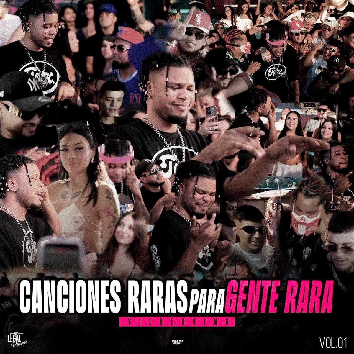 Canciones Raras Para Gente Rara by Yilberking album cover