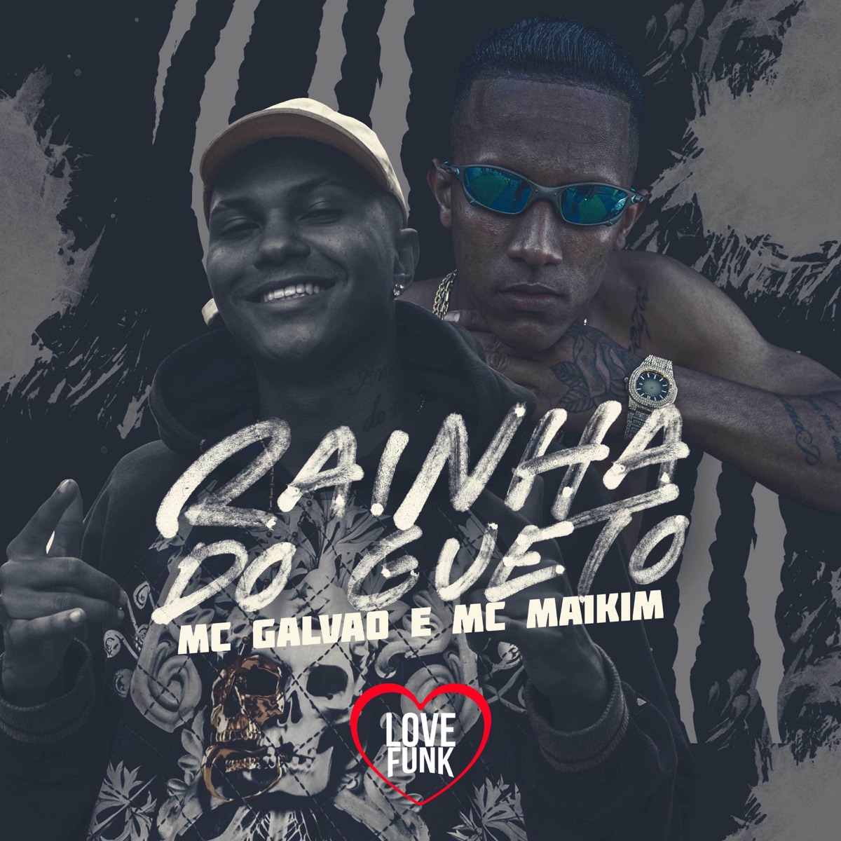 Rainha do Gueto - Single by Mc Galvão & Mc Maikim album cover