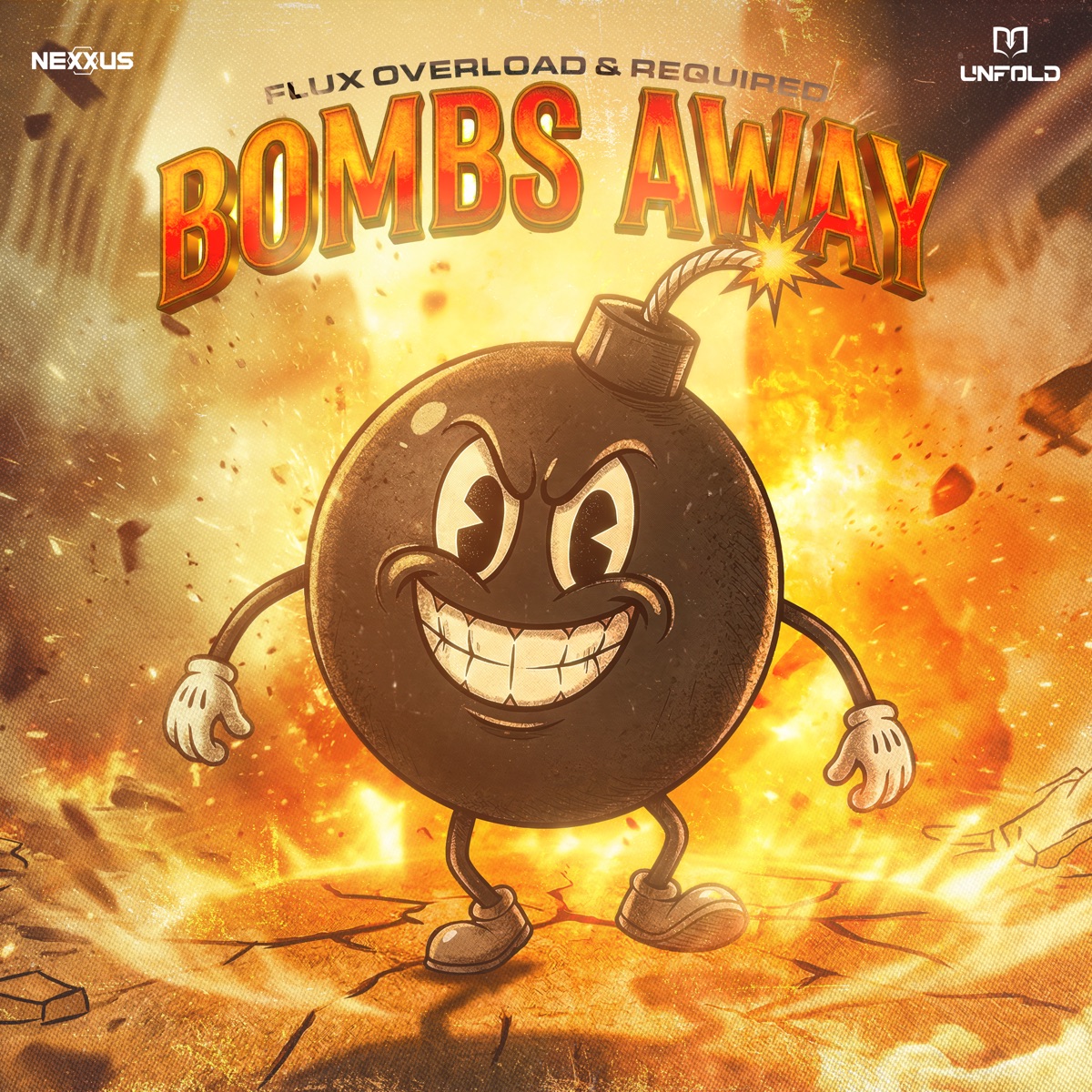 Bombs Away - Single by Flux Overload & Required album cover