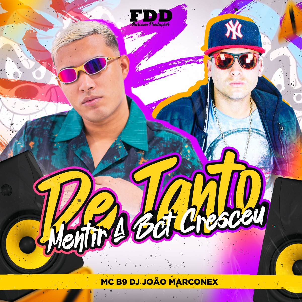 De Tanto Mentir a Bct Cresceu - Single by DJ João Marconex & Mc B9 album cover