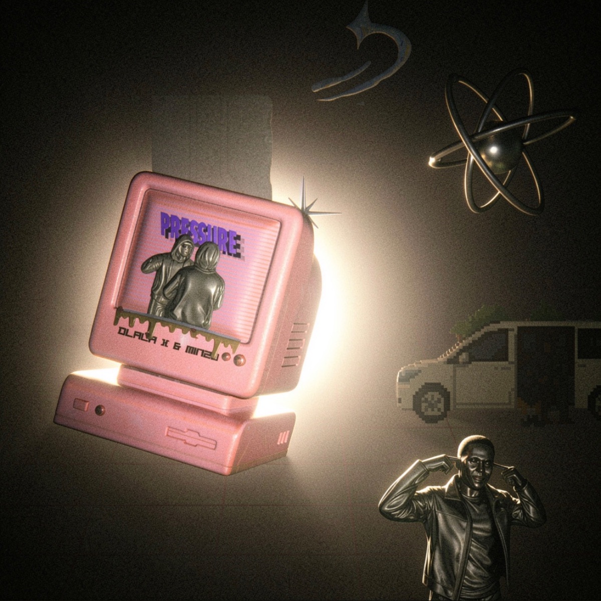 PRESSURE - Single by Dlala X & Minzo album cover