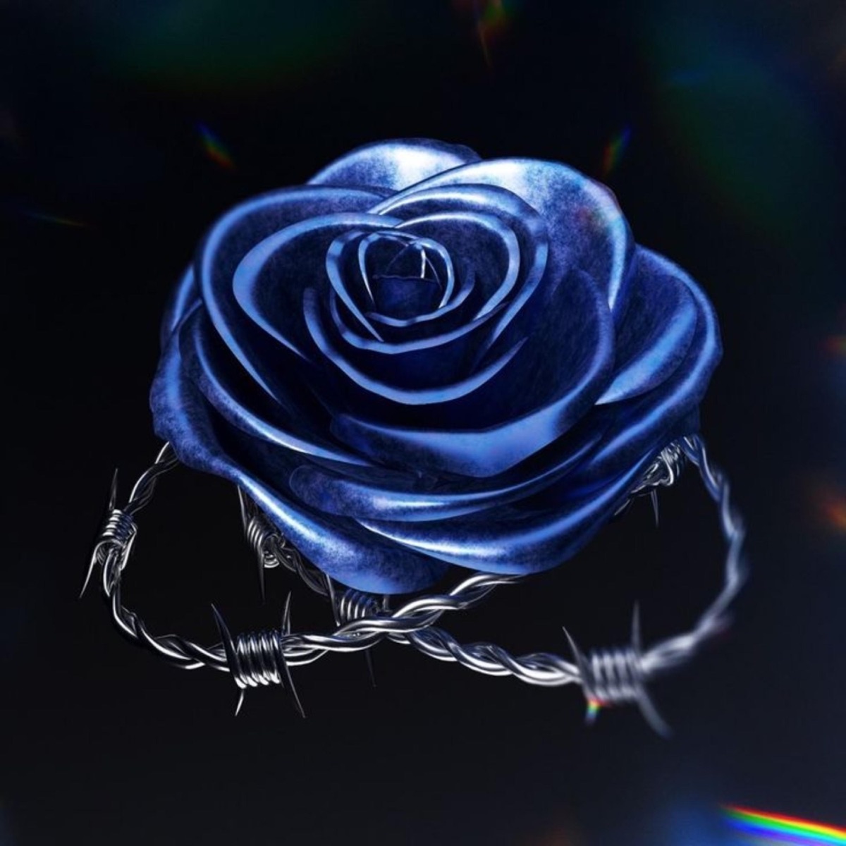 Blue Rose (feat. Taeh) - Single by Wandererthereal album cover