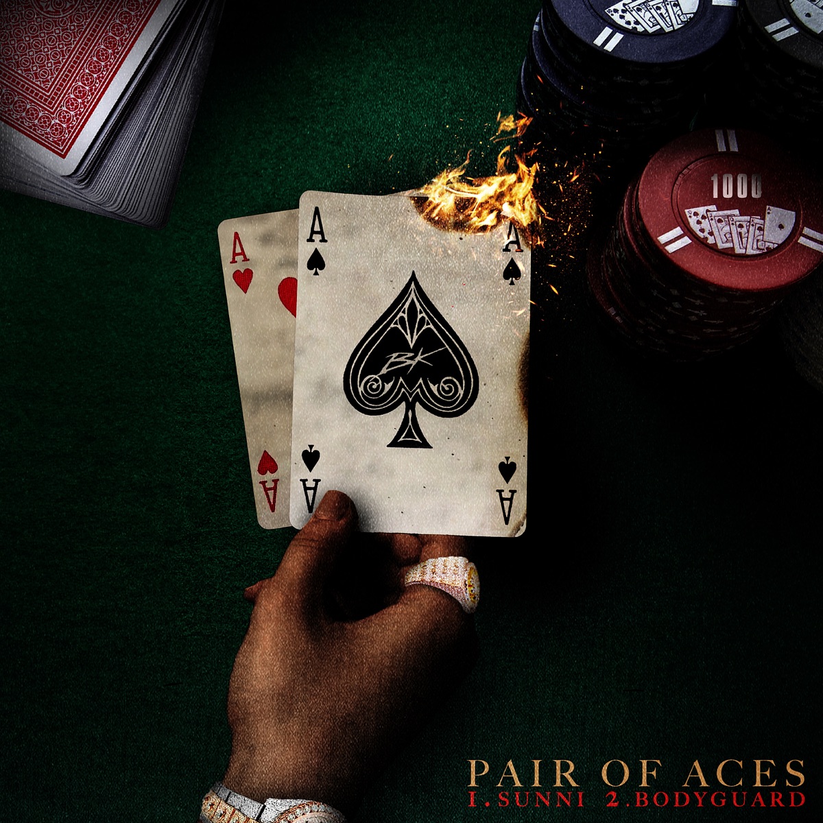Pair of Aces - Single by BK album cover
