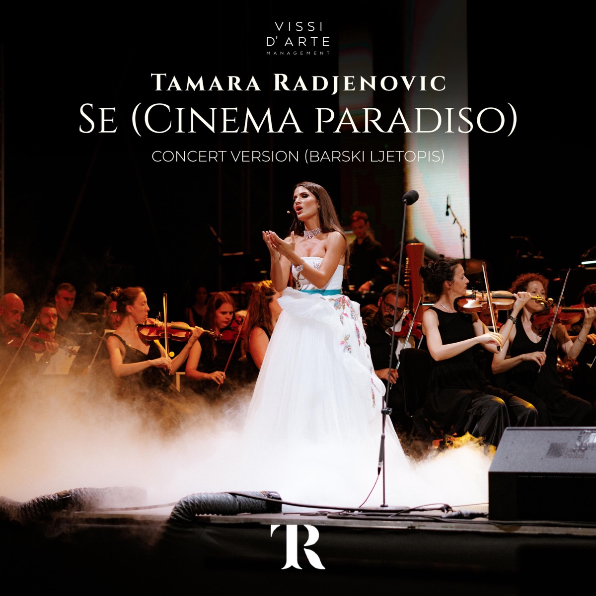 Se (Cinema Paradiso) (feat. Belgrade Classic Symphony Orchestra) [Live] - Single by Tamara Radjenovic album cover